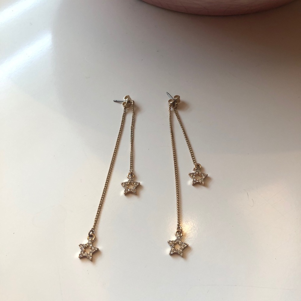 Star Dangle Earrings